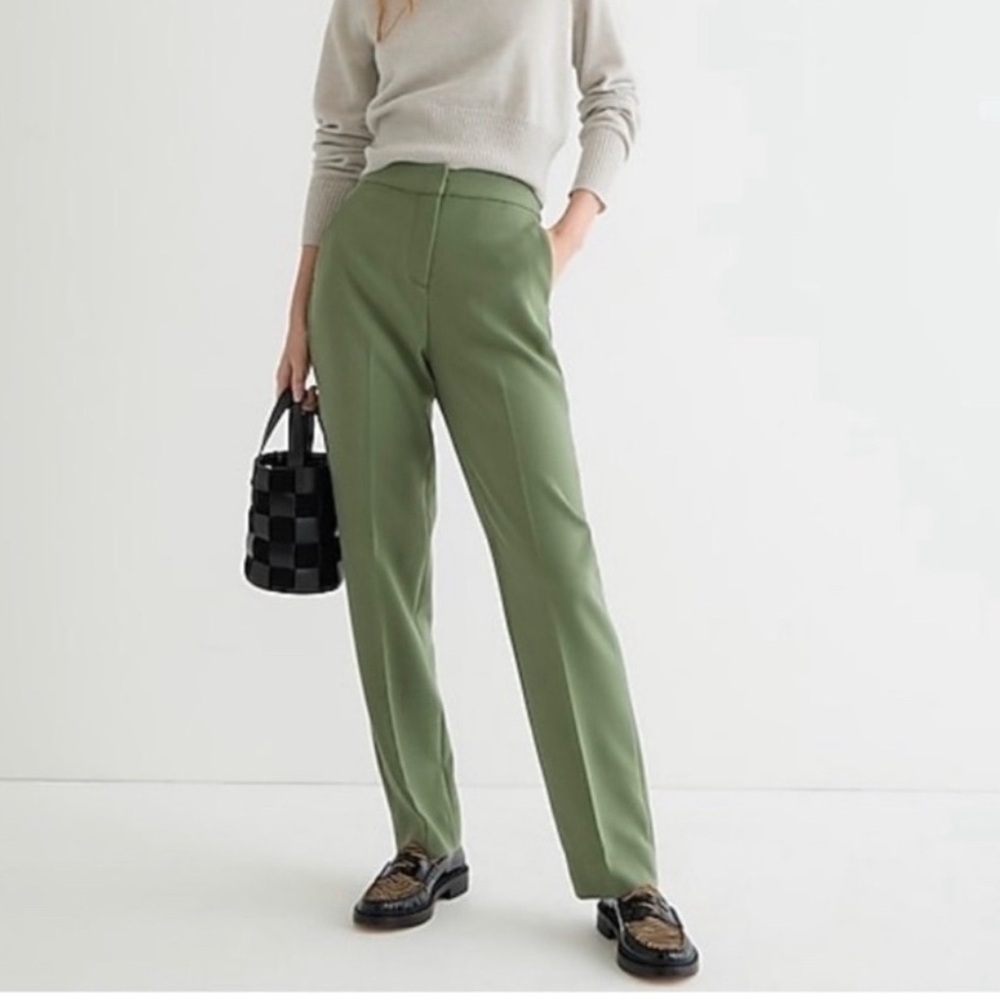NWT J.Crew Kate straight leg pants. Sz4